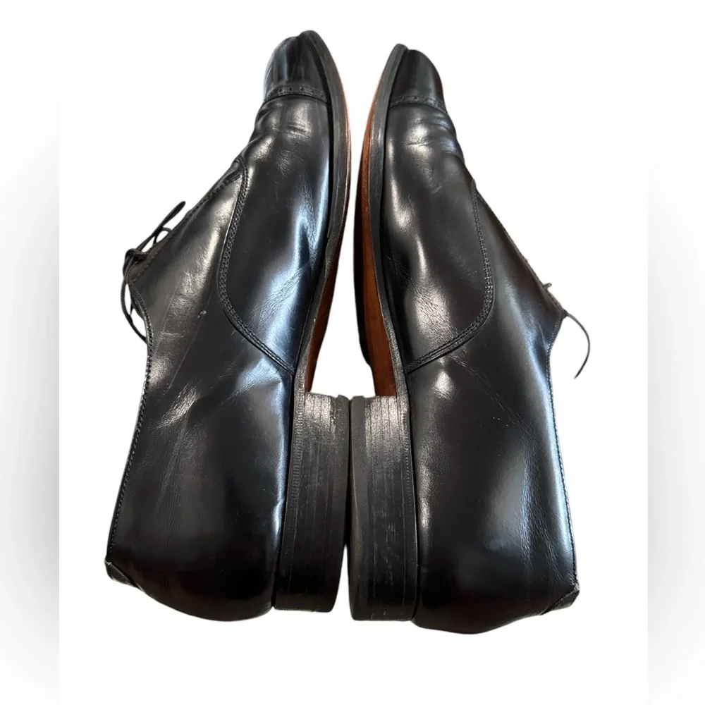 Bostonian Vlassic Men’s Black Leather Dress Shoes Size 10.5M